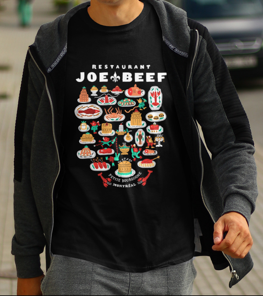 Restaurant Joe Beef Montreal Petite Bourgogne Culinary Artistry T-Shirt