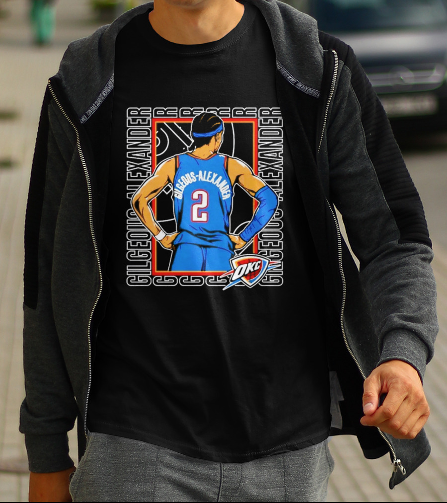 Shai Gilgeous Alexander 2 Oklahoma City Thunder NBA Gilgeous Alexander T-Shirt