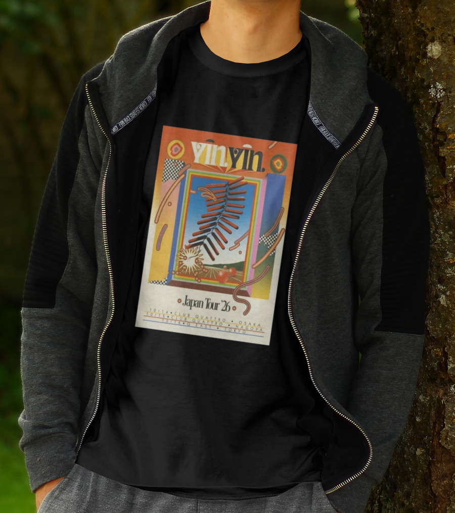 YinYin Japan Tour 2026 Club Quattro Osaka Nagoya Tokyo T-Shirt