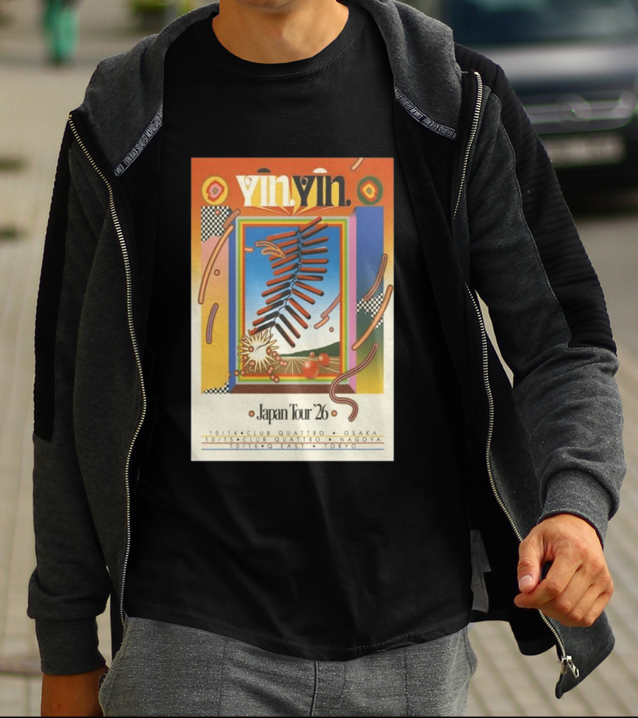 YinYin Japan Tour 2026 Club Quattro Osaka Nagoya Tokyo T-Shirt