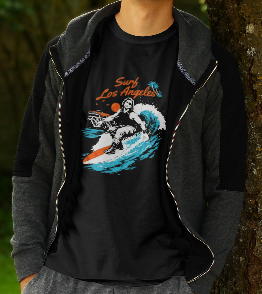 Surf Los Angeles Snake Plissken Escape From New York T-Shirt