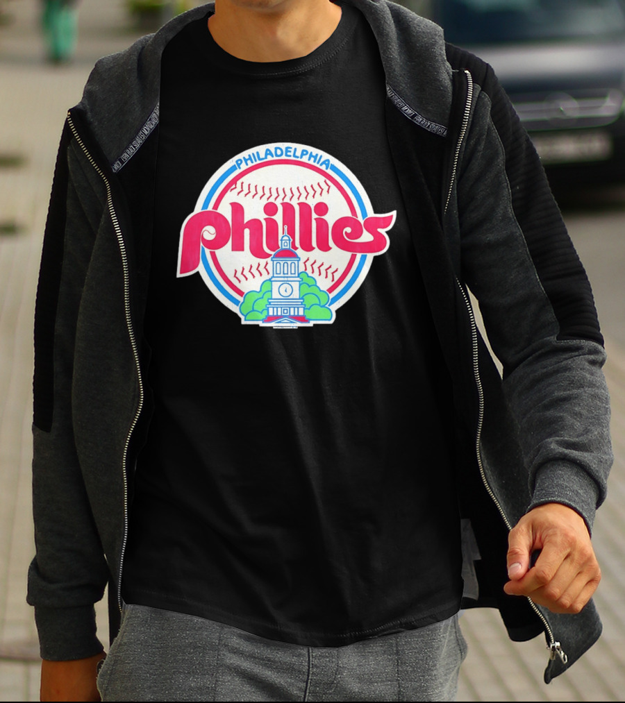 Philadelphia Phillies Liberty Bell Baseball T-Shirt