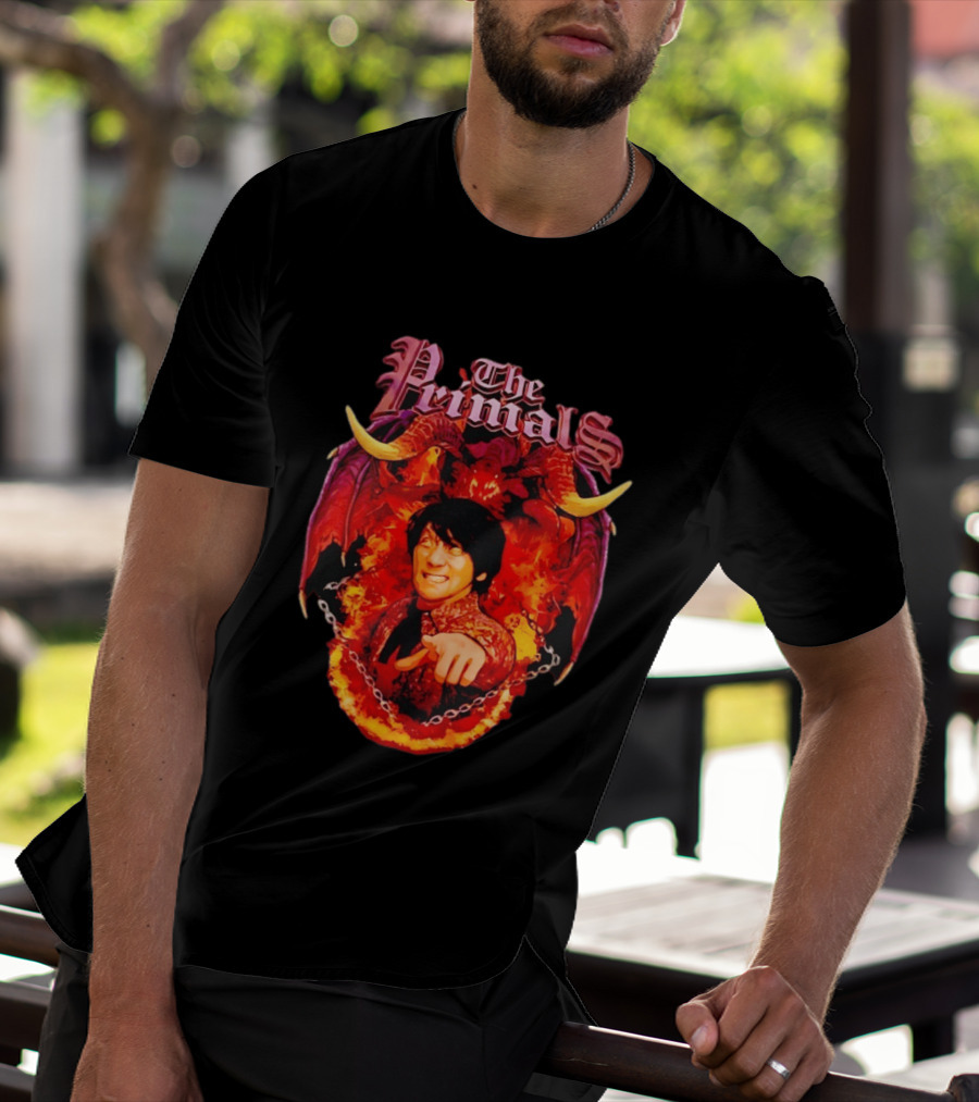 The Primals Naoki Yoshida Yoshi P Final Fantasy XIV Eorzea Square Enix Flame T-Shirt