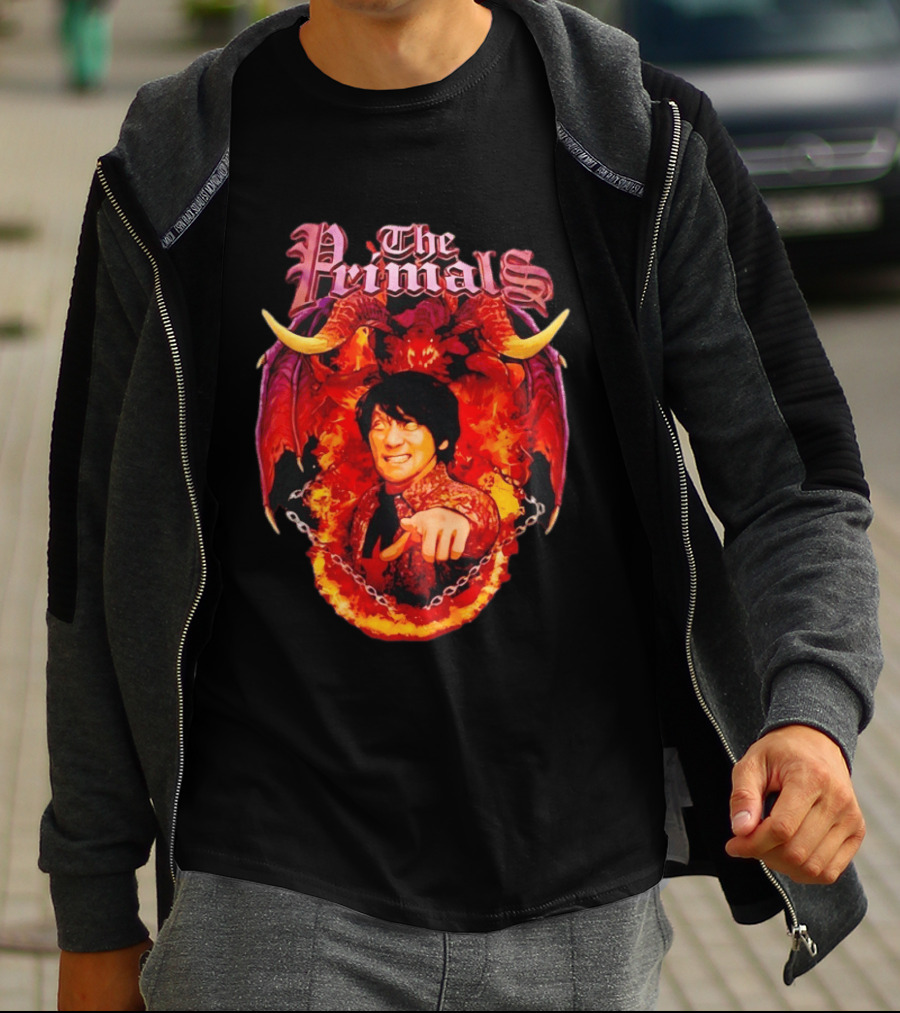 The Primals Naoki Yoshida Yoshi P Final Fantasy XIV Eorzea Square Enix Flame T-Shirt