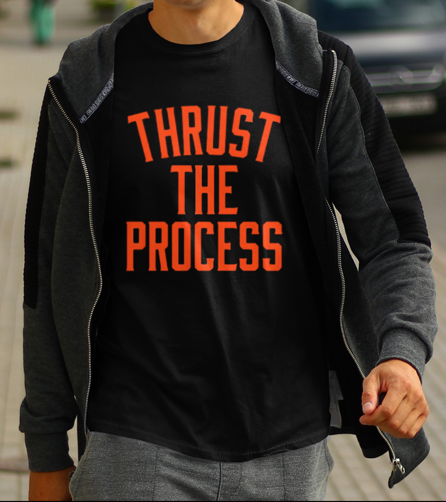 Thrust The Process Robbie Ray San Francisco Giants Baseball T-Shirt