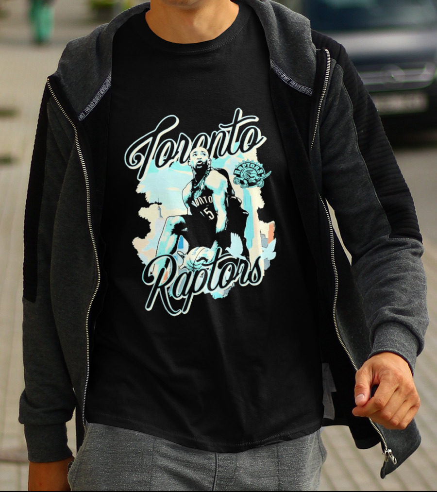 Vince Carter 15 Toronto Raptors T-Shirt