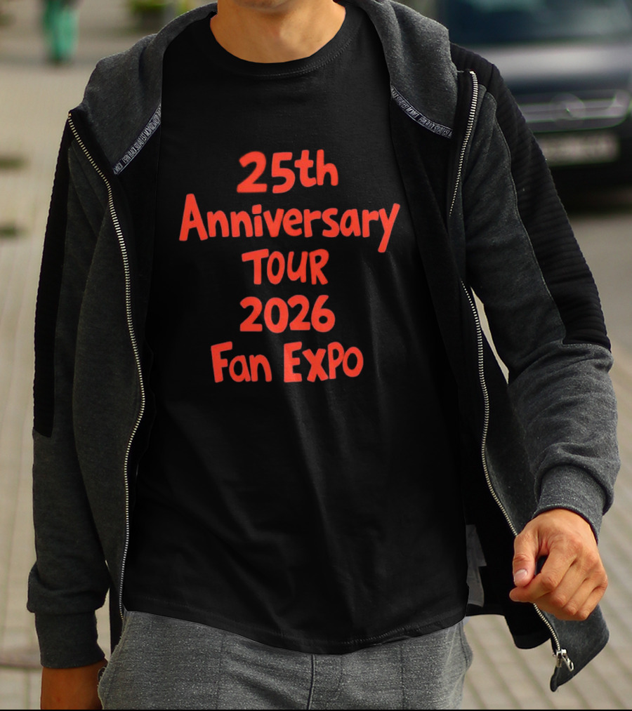 25th Anniversary Tour 2026 Fan Expo T-Shirt