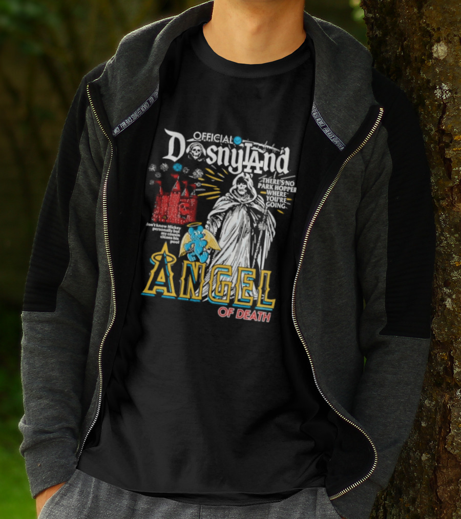 Angel Of Death Dosnyland Los Angeles No Park Hopper Going T-Shirt
