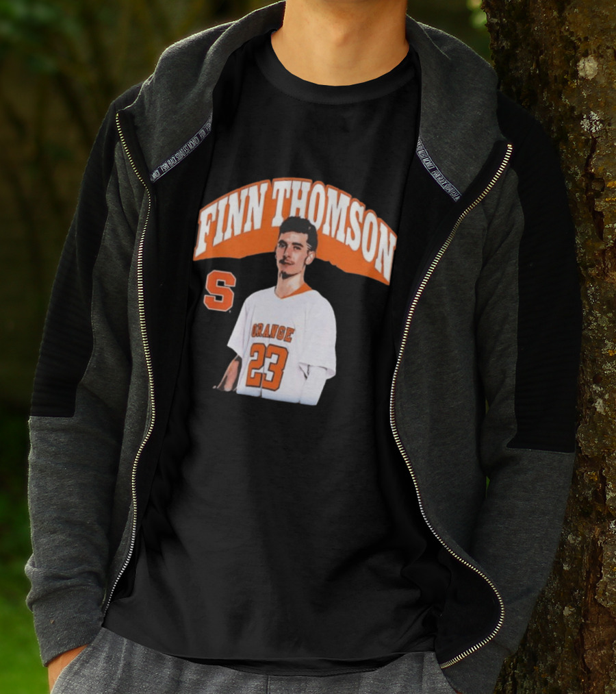 Syracuse Orange Lacrosse Finn Thomson Number 23 T-Shirt