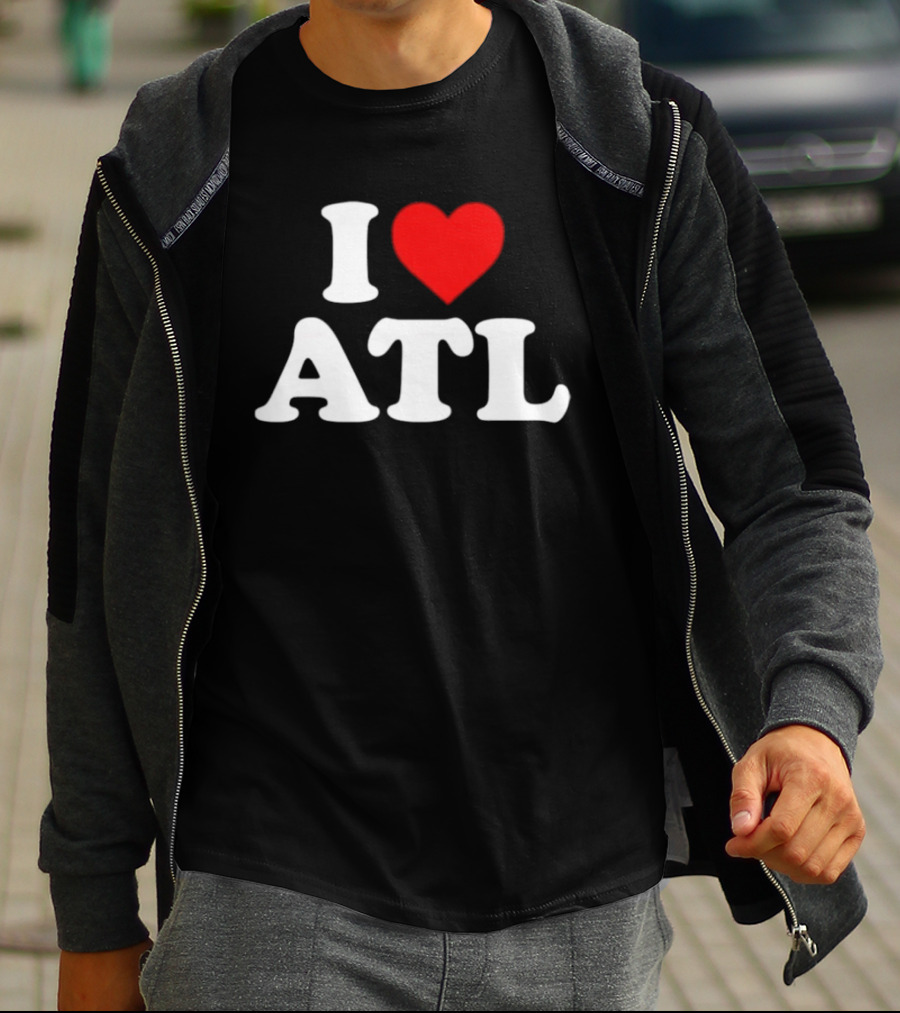 Atlanta Braves I Heart ATL Baseball Team T-Shirt