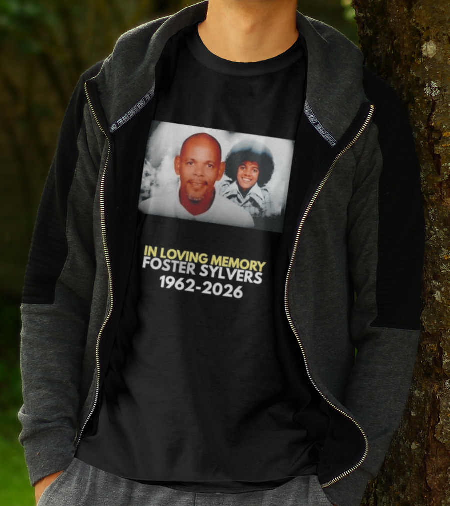 In Loving Memory Foster Sylvers 1962 2026 Memorial Photo T-Shirt
