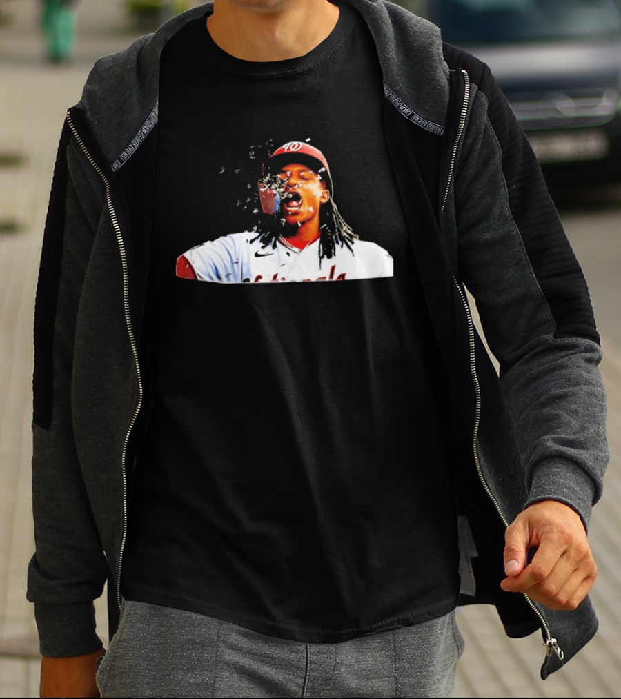 Jacob Young CJ Abrams Washington Nationals Baseball Player T-Shirt