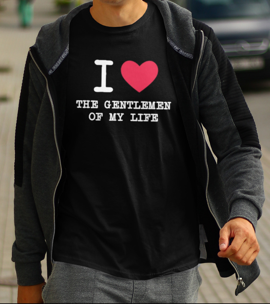 Javier Reyes I Heart The Gentlemen Of My Life T-Shirt
