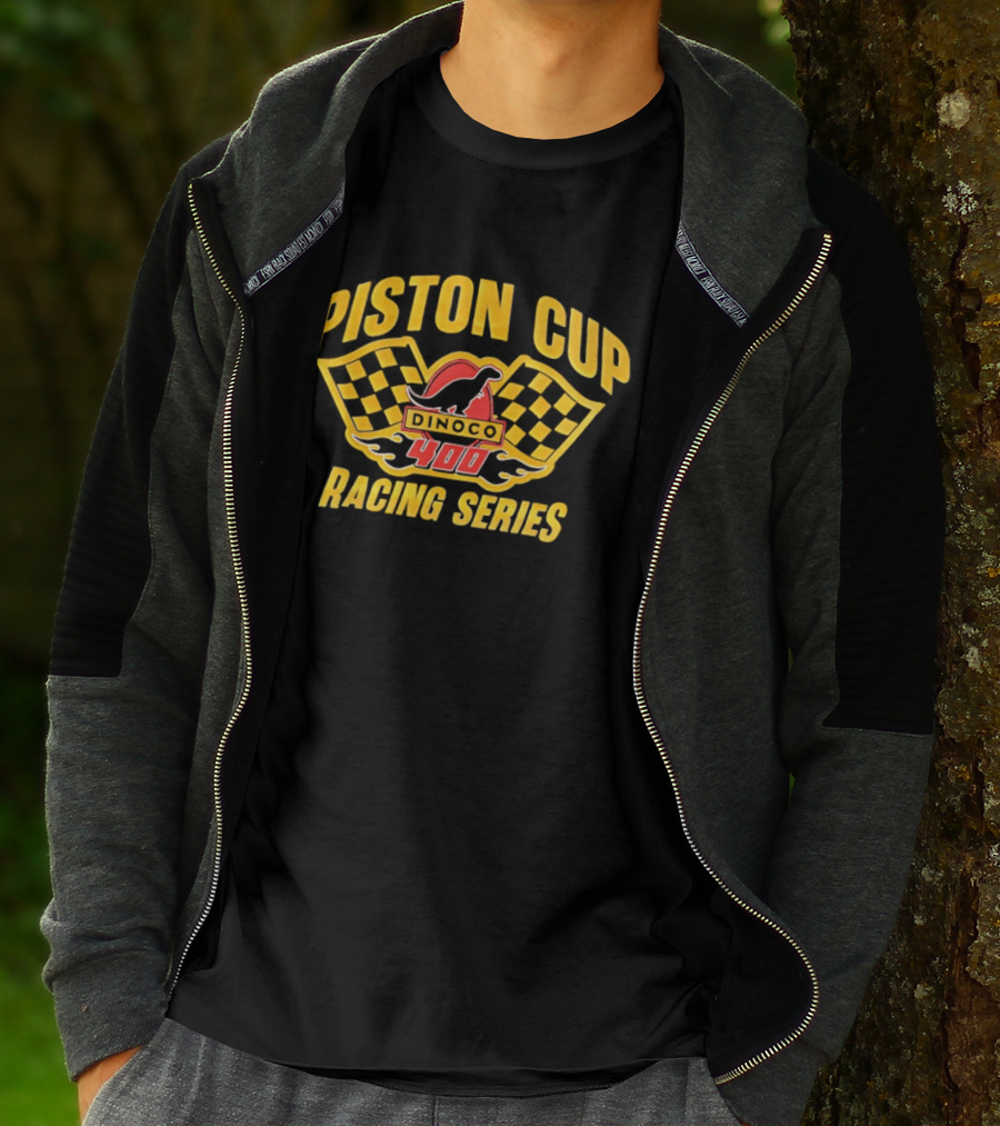 Piston Cup Dinoco 400 Racing Series Disney Pixar Cars Movie Racing Series T-Shirt