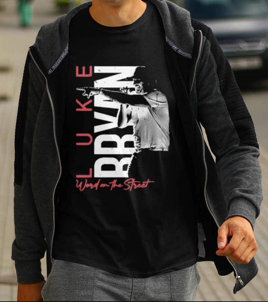 Luke Bryan Word On The Street Tour Merchandise T-Shirt