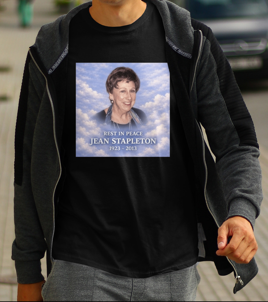 Rest In Peace Jean Stapleton 1923 2013 Memorial Image T-Shirt