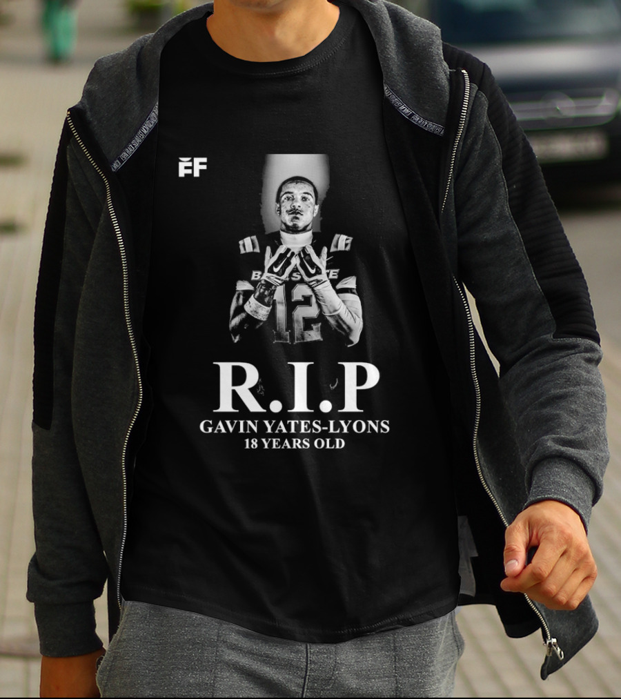 RIP Gavin Yates Lyons Eagles Tribute 18 Years Old T-Shirt