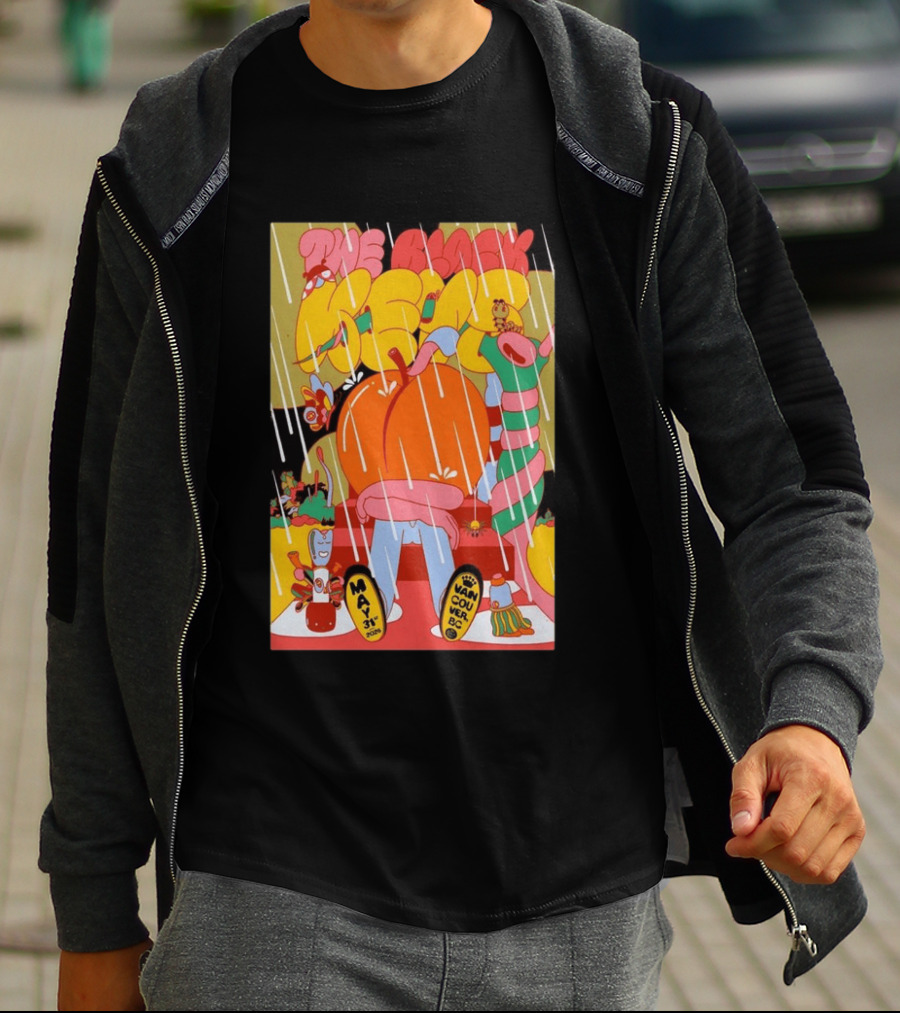 The Black Keys Vancouver May 31 2026 Concert Psychedelic Rain T-Shirt