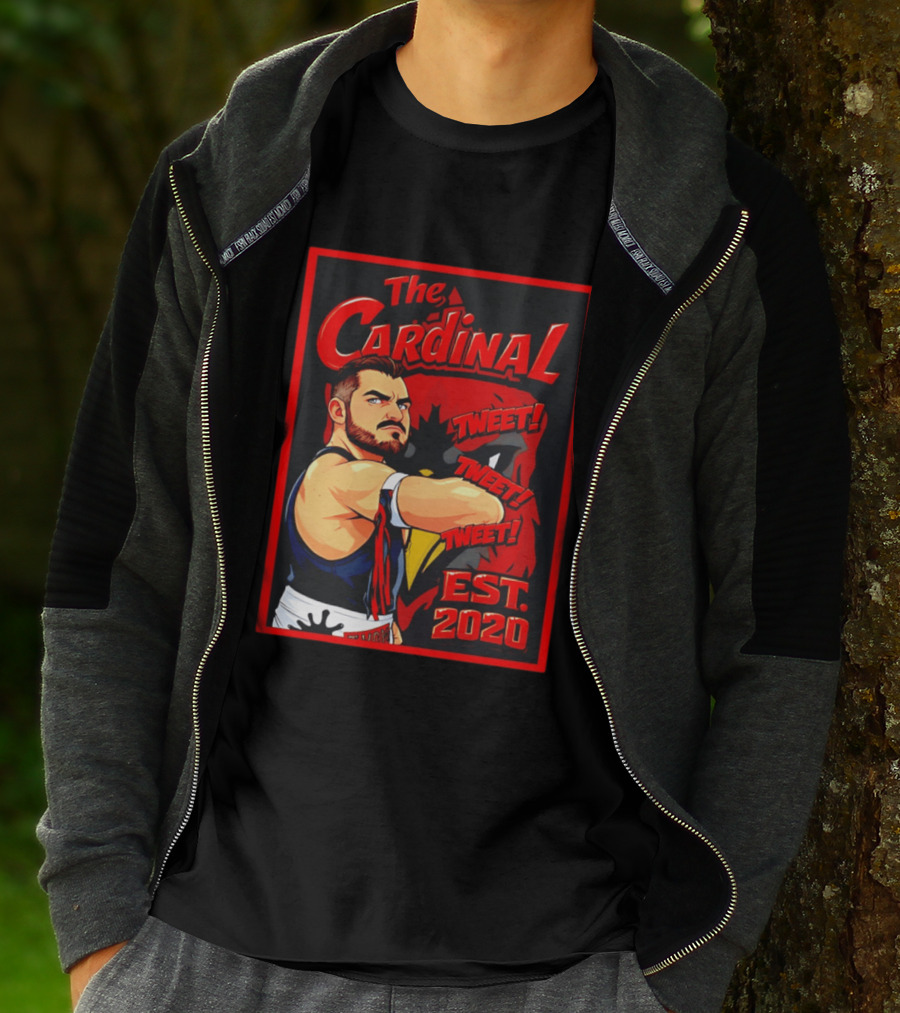 The Cardinal Tweet Tweet Tweet Est 2020 Wrestling T-Shirt