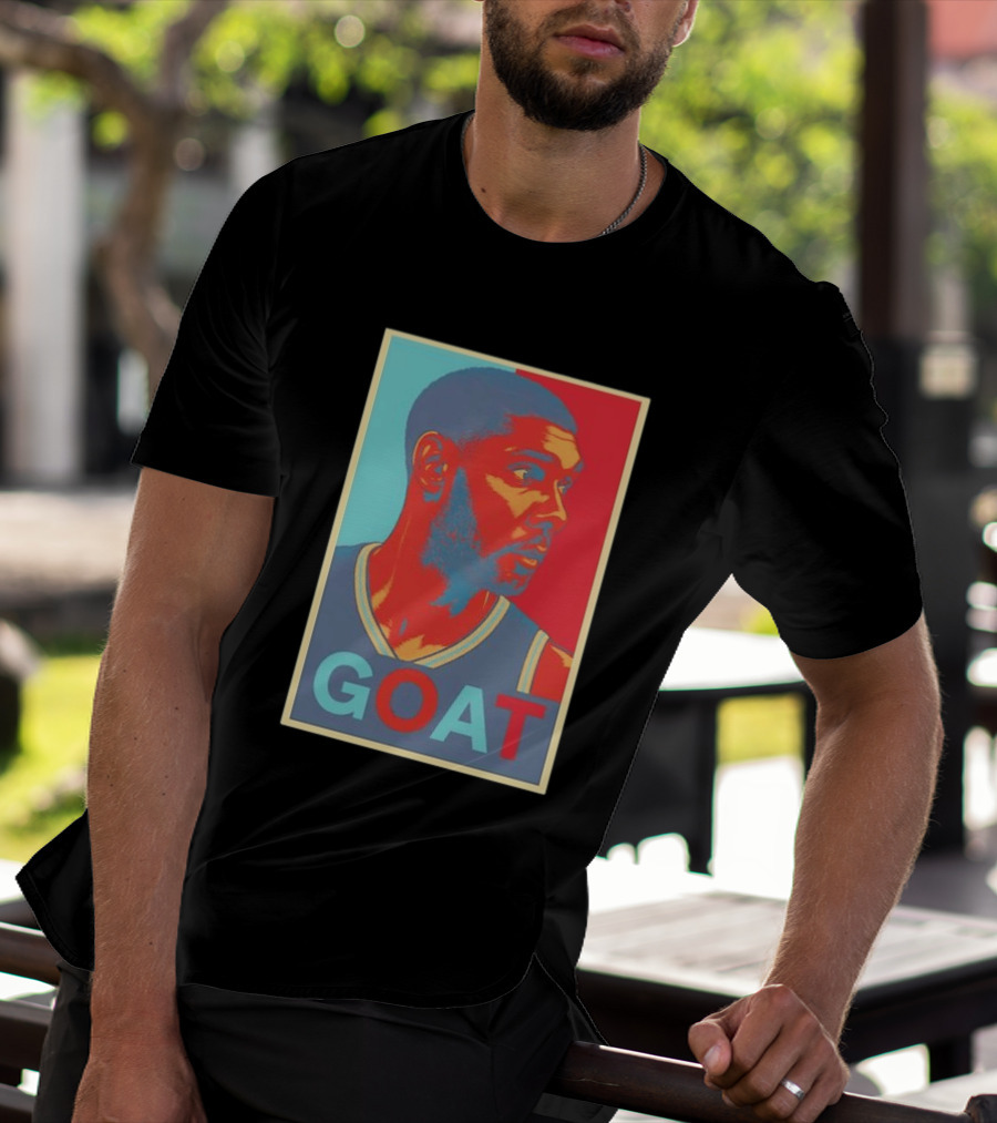 GOAT Tim Duncan San Antonio Spurs T-Shirt