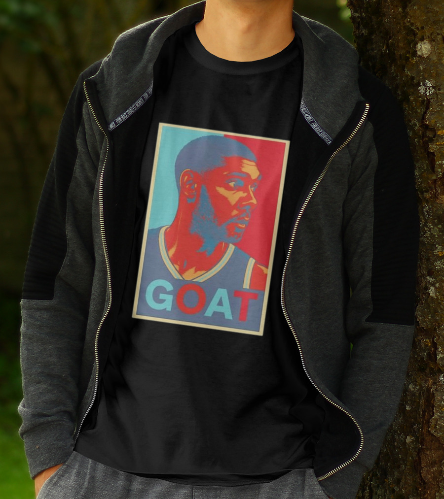 GOAT Tim Duncan San Antonio Spurs T-Shirt