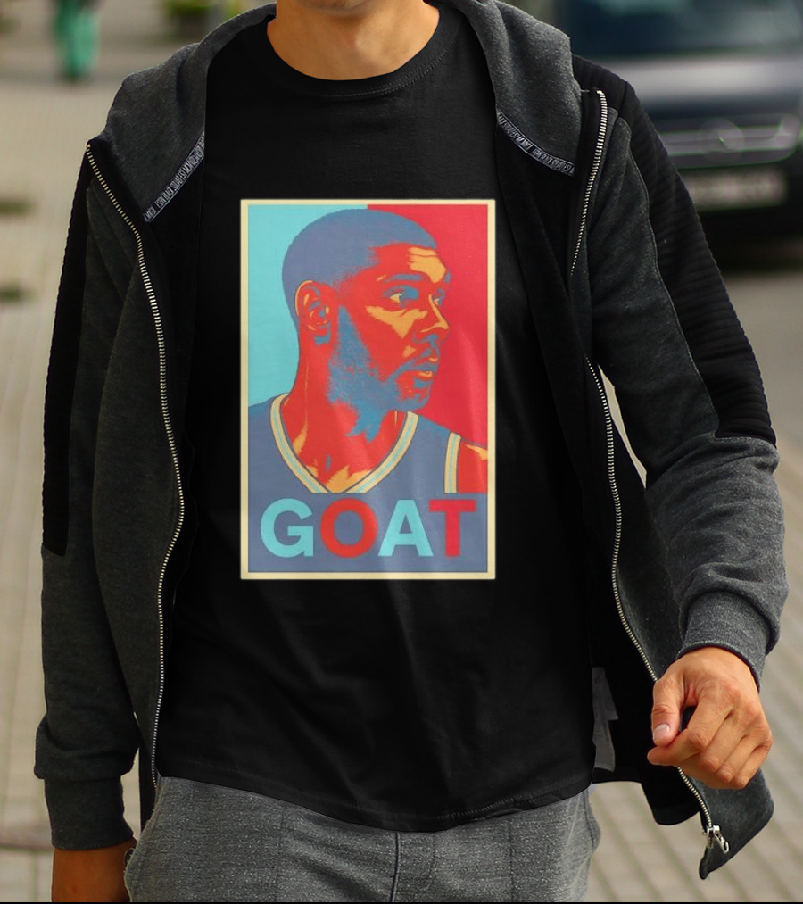 GOAT Tim Duncan San Antonio Spurs T-Shirt