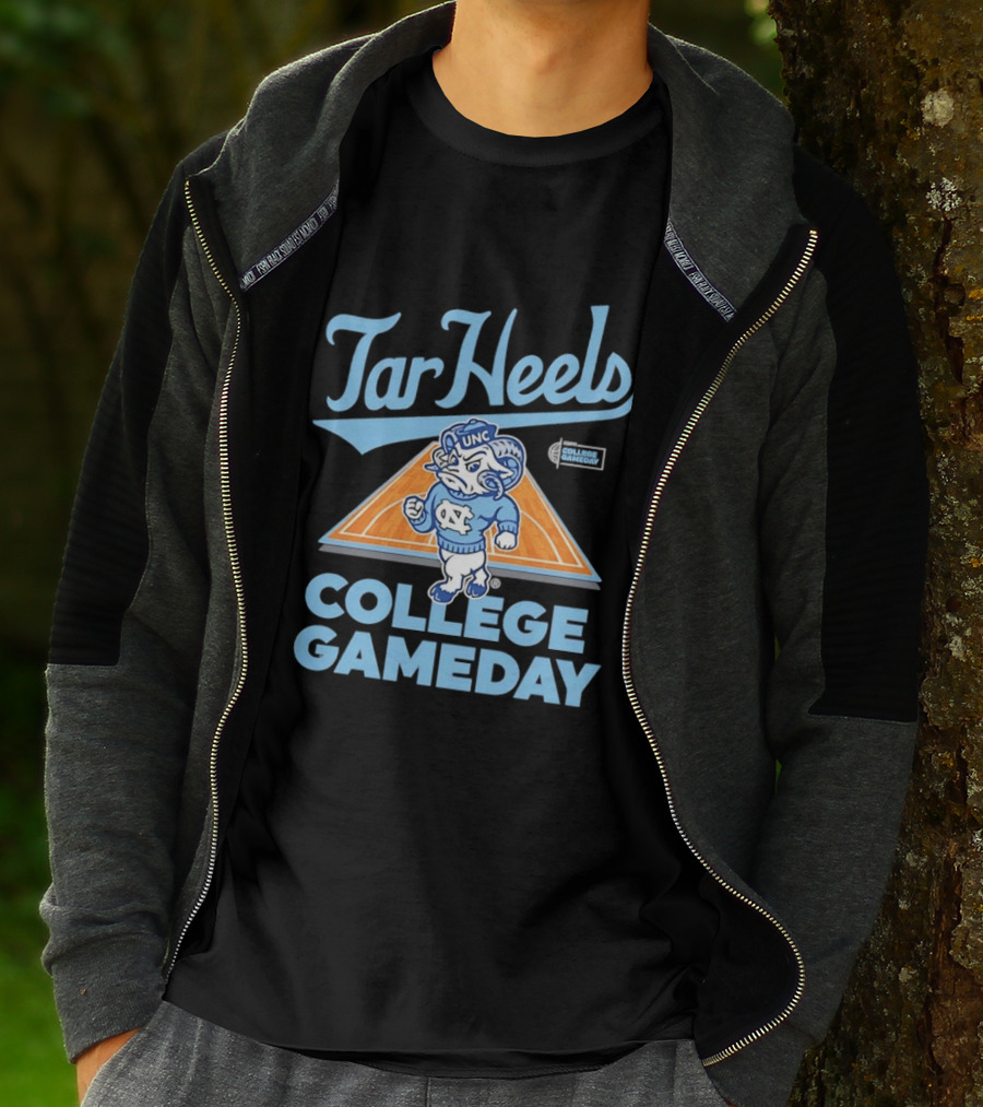 UNC Tar Heels College Gameday Basketball Rams T-Shirt