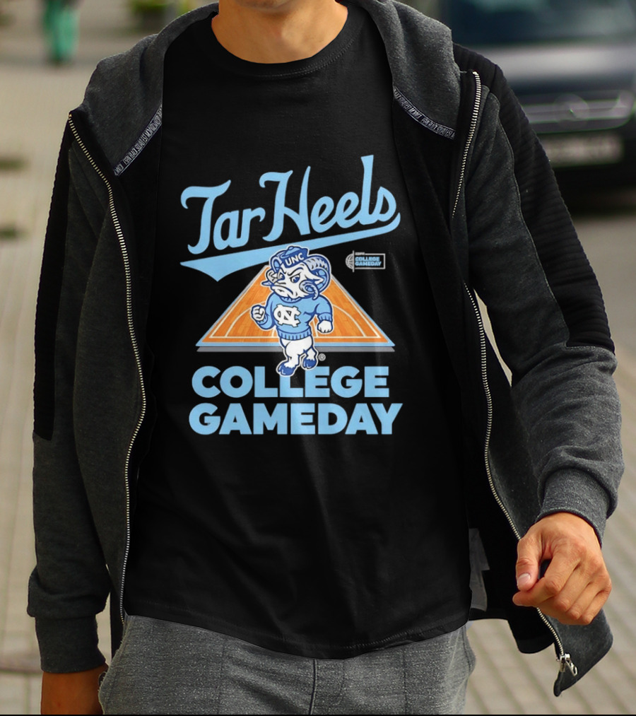 UNC Tar Heels College Gameday Basketball Rams T-Shirt