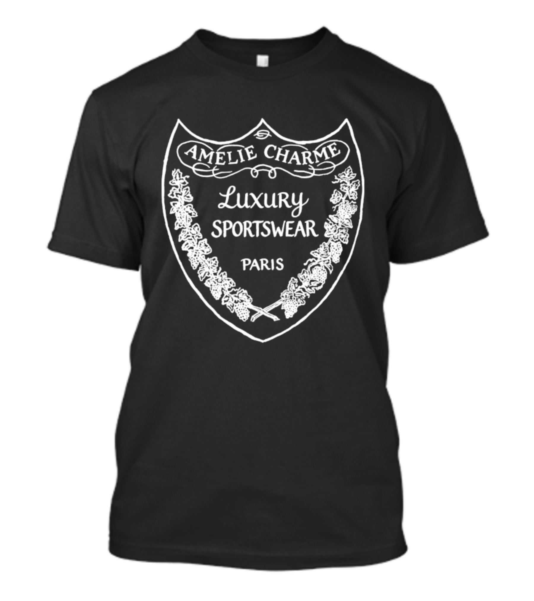 Amelie Charme Luxury Sportswear Paris Elegance T-Shirt