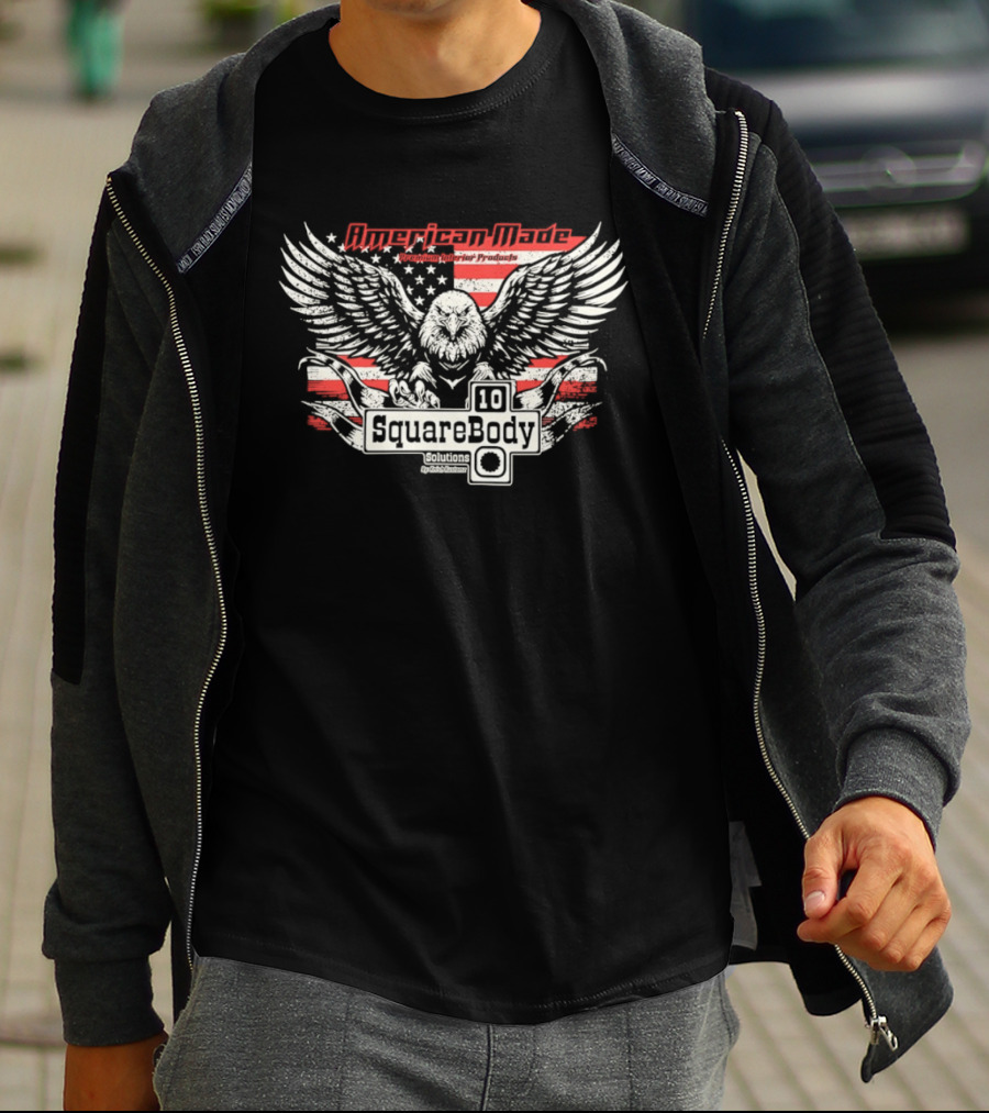 American Made Interior Products SquareBody 10 Knish Kustomz Eagle T-Shirt