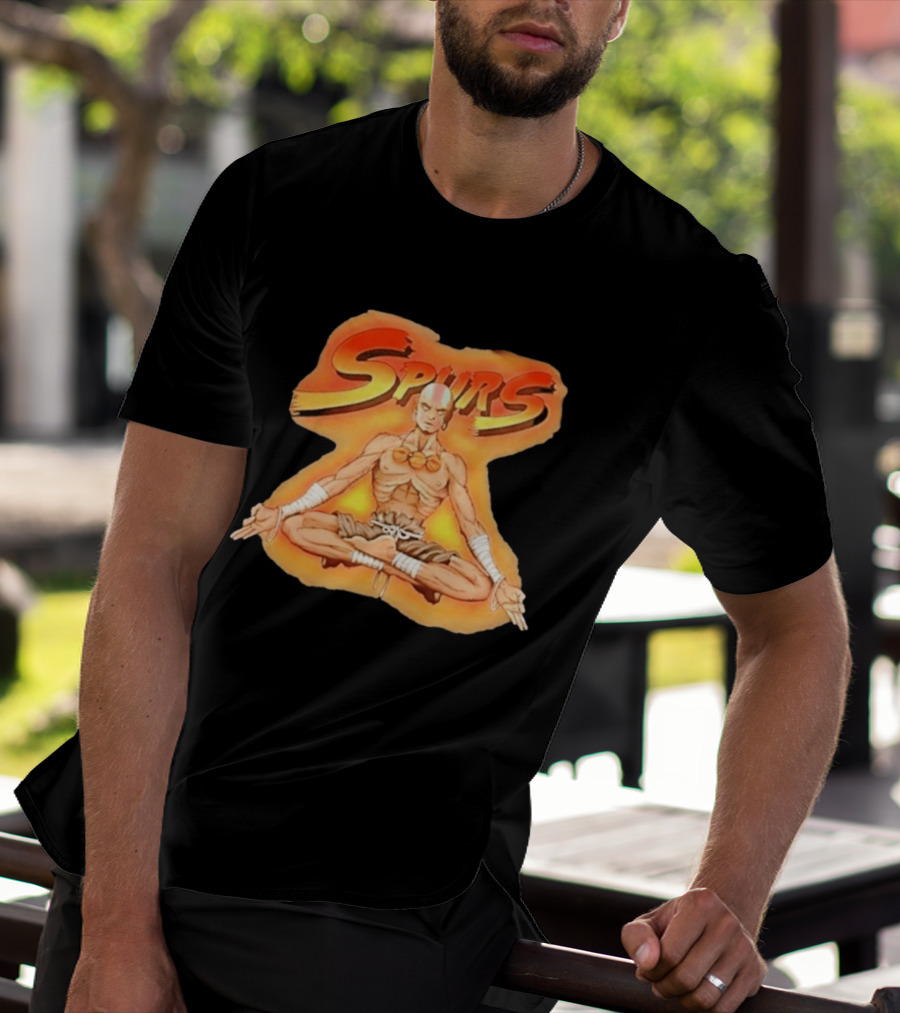 San Antonio Spurs Avatar Aang T-Shirt