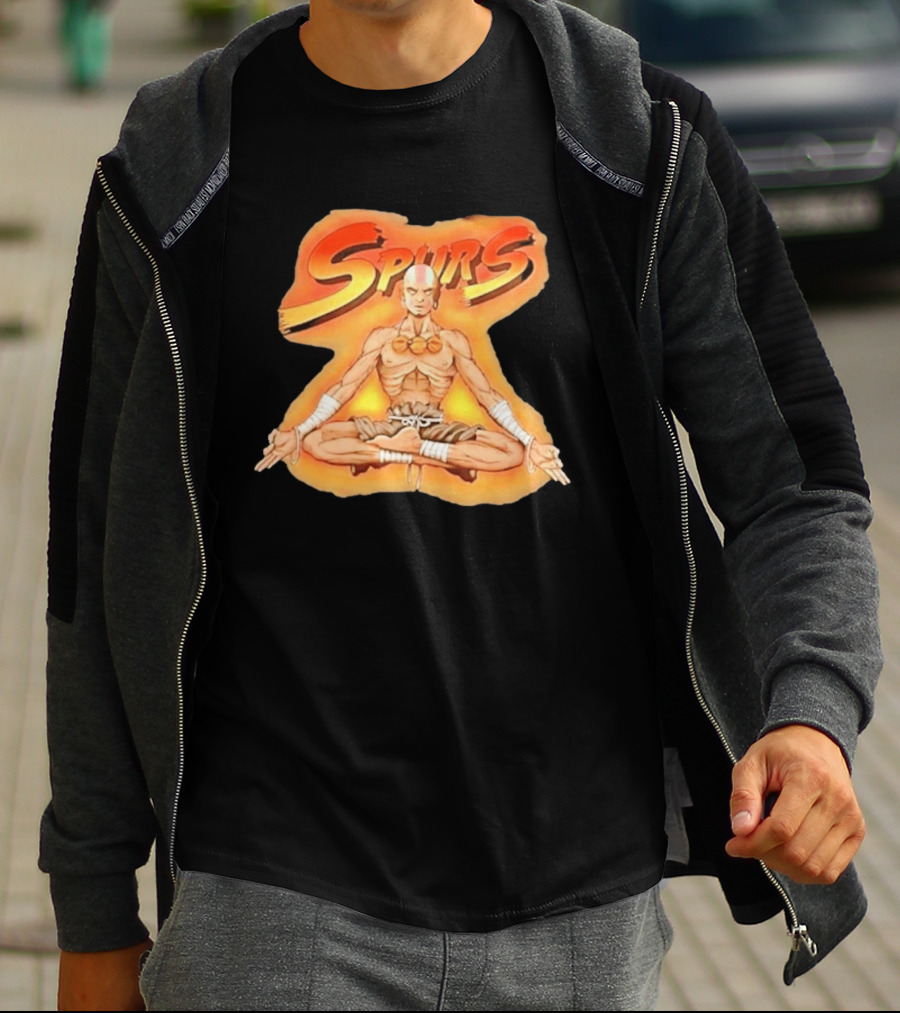 San Antonio Spurs Avatar Aang T-Shirt
