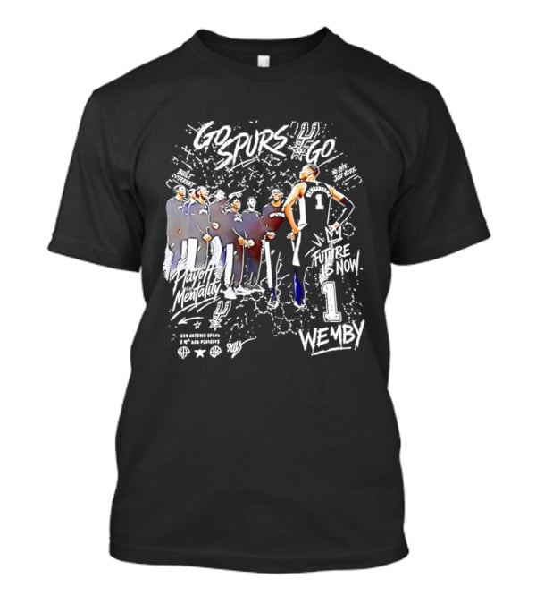 Spurs Built Different No Hype Just Work Future Is Now Wembanyama Wemby T-Shirt