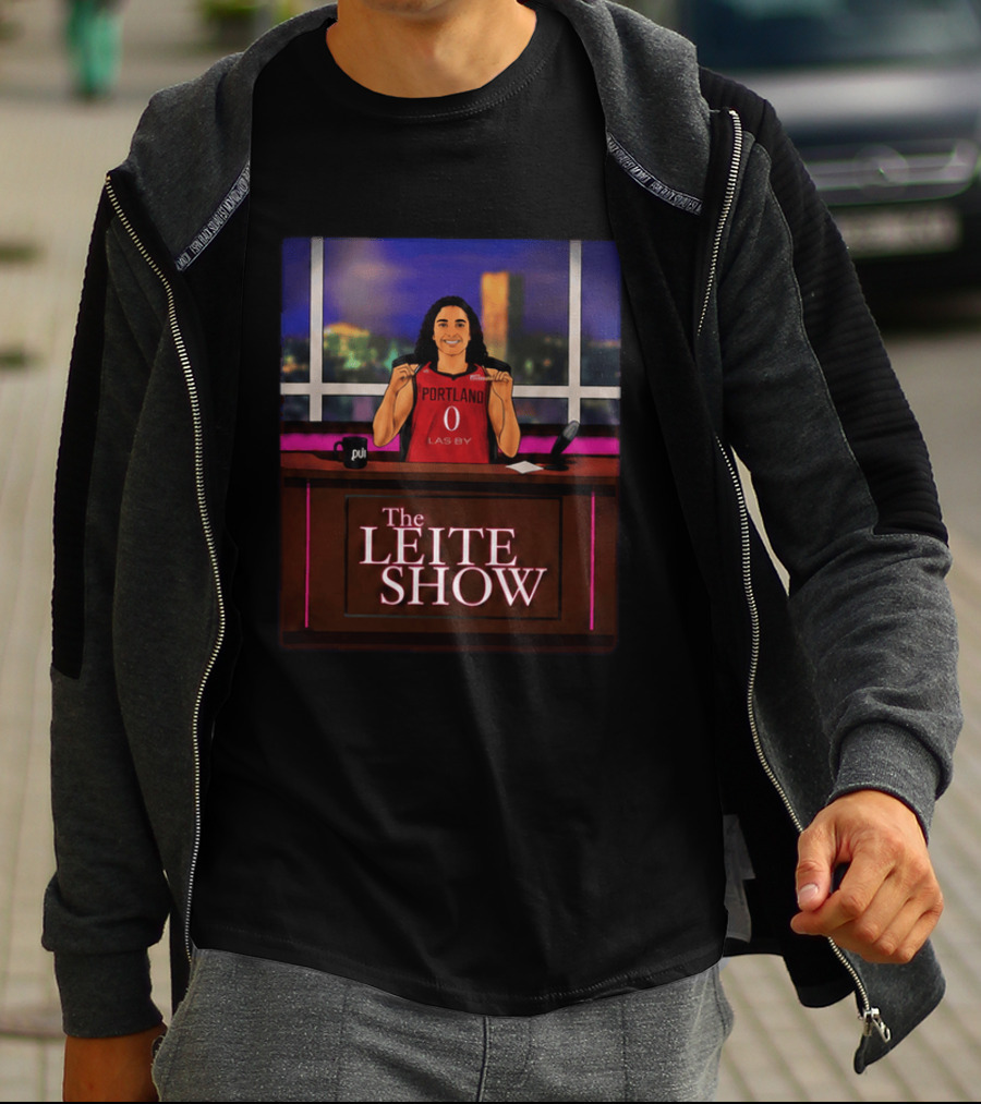 The Leite Show Portland LASB Fire Sarah Ashlee Barker T-Shirt