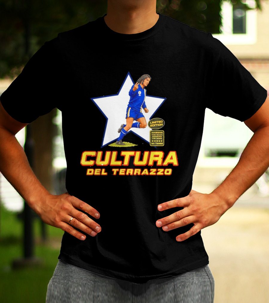George Best Cultura Del Terrazzo Real Oviedo Iconic Football Star T-Shirt