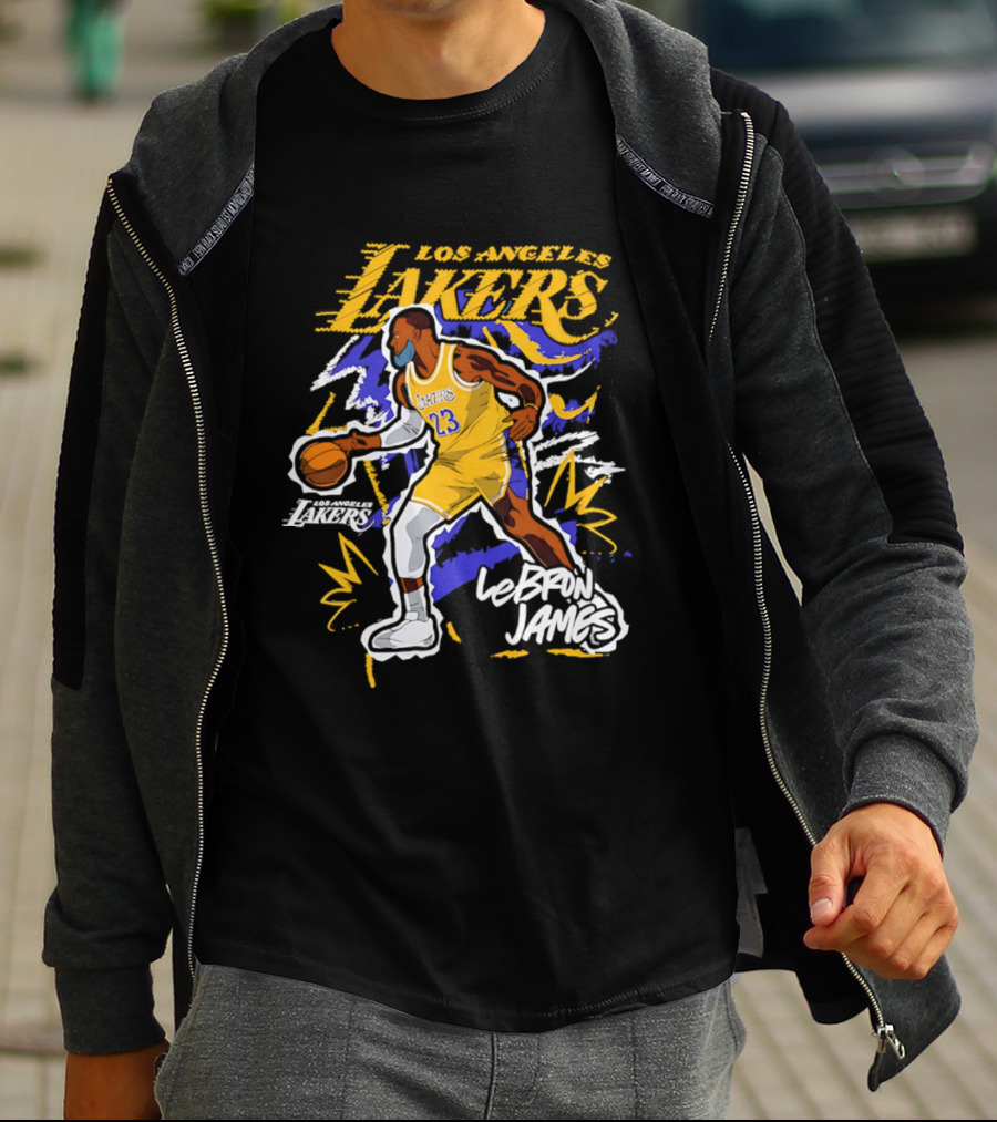 LeBron James Los Angeles Lakers Basketball T-Shirt