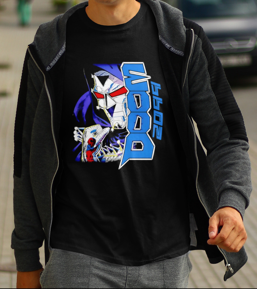Marvel Comics Doctor Doom 2099 Blue Armor T-Shirt