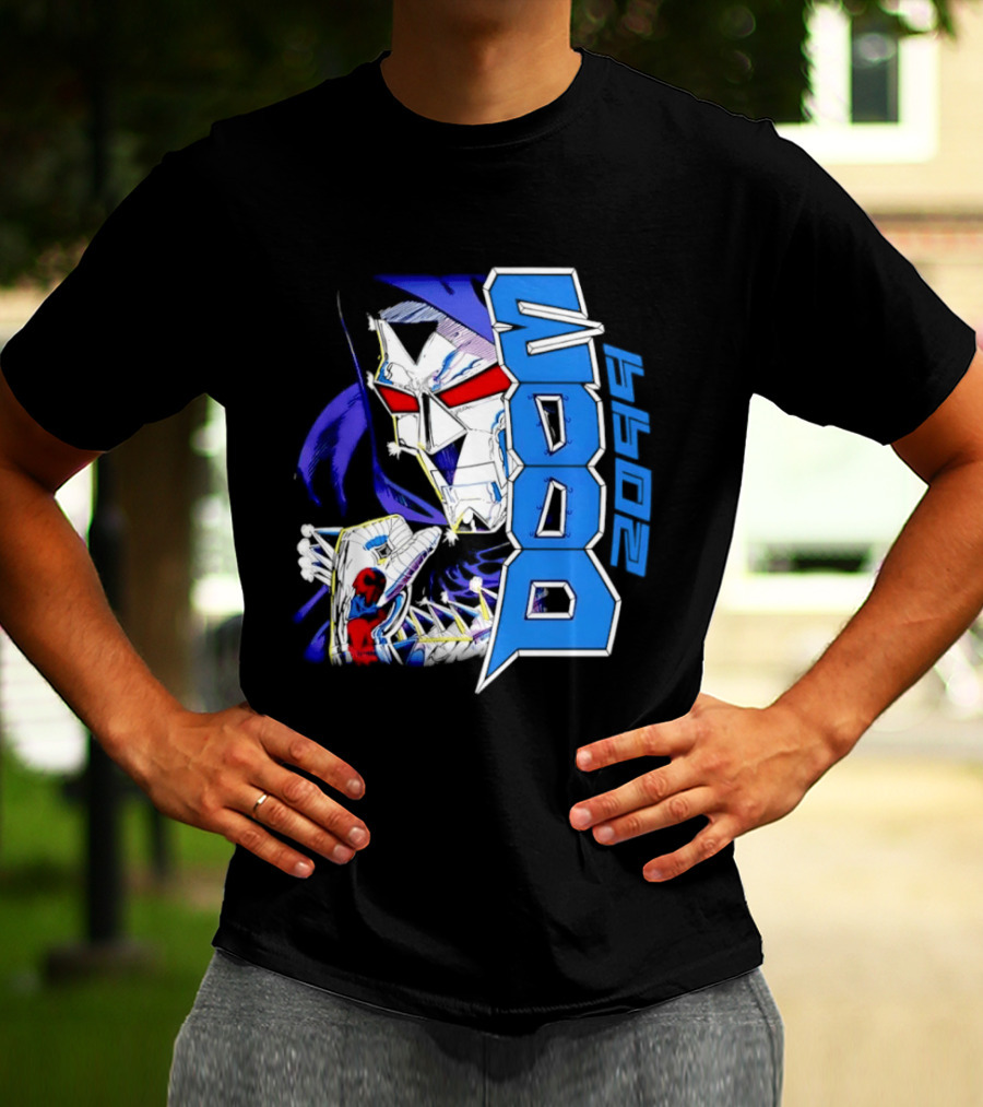 Marvel Comics Doctor Doom 2099 Blue Armor T-Shirt