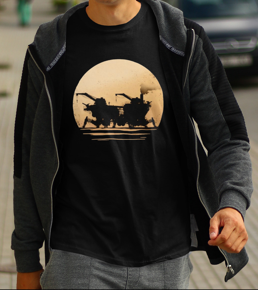 Mortal Engines Walking City Travel Machine Industrial Scene T-Shirt