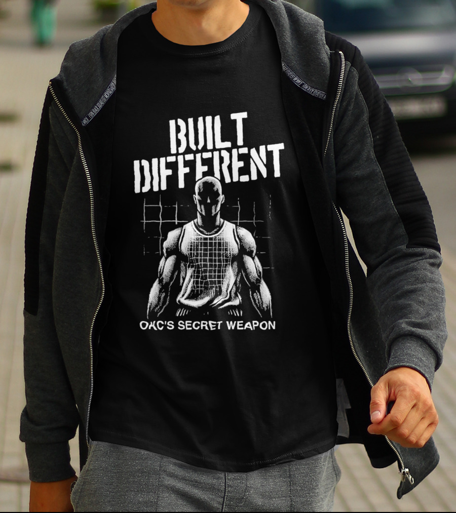 Built Different OKC's Secret Weapon Basketball T-Shirt
