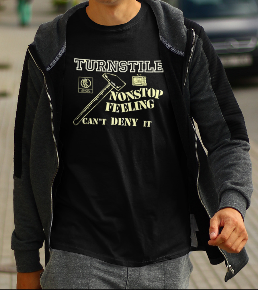 Turnstile Nonstop Feeling Can't Deny It T-Shirt