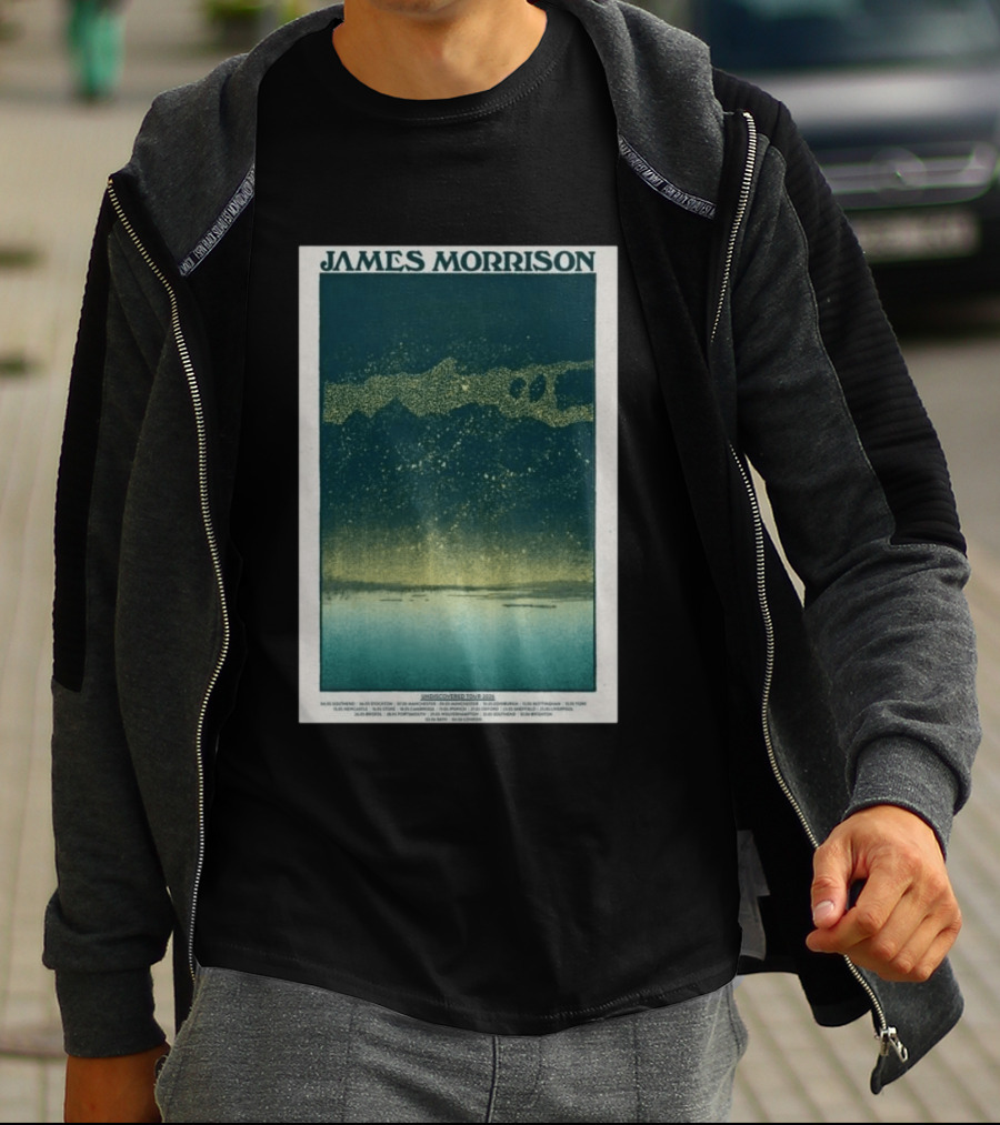 James Morrison Undiscovered Tour 2026 Retro Aesthetic T-Shirt