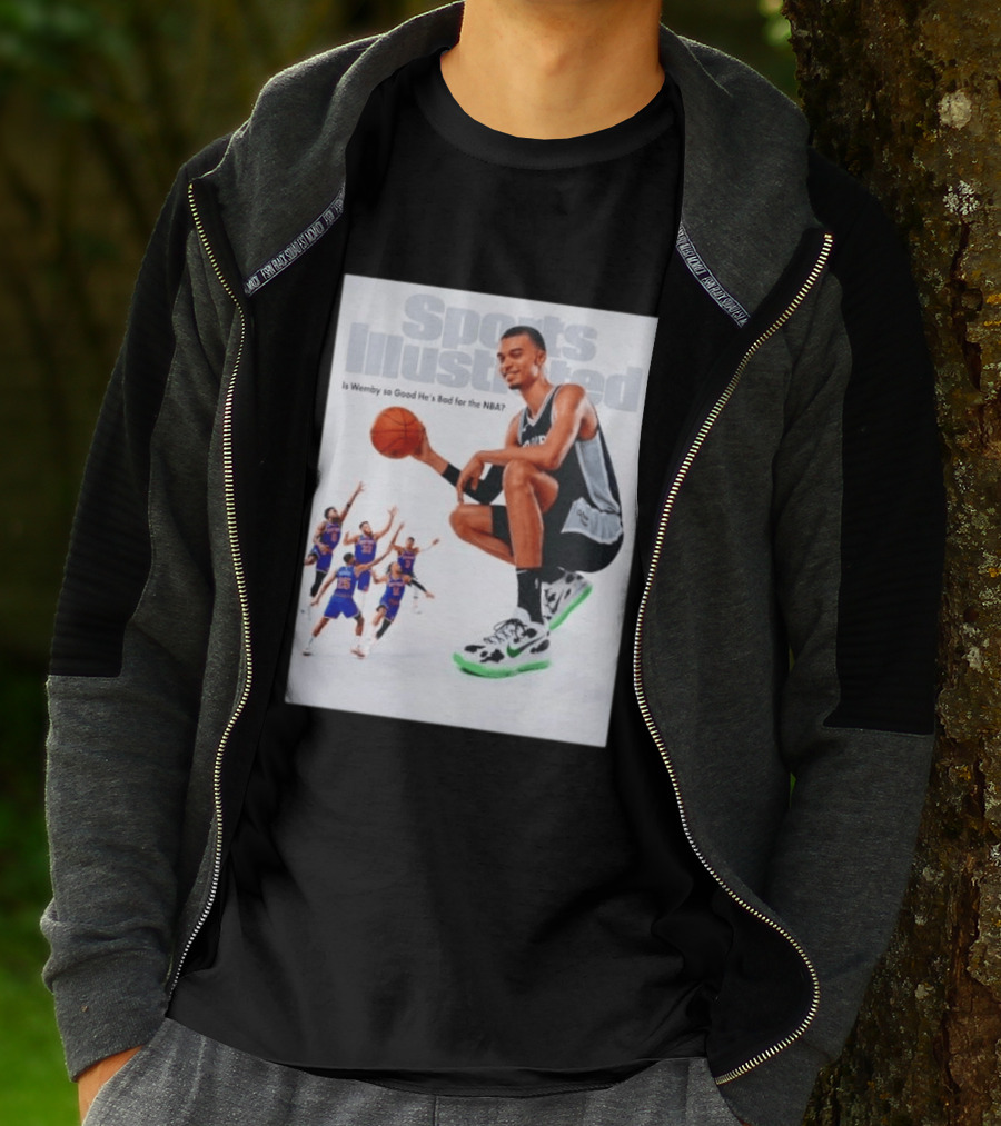 Sports Illustrated Wemby Is So Good He's Bad For The NBA T-Shirt