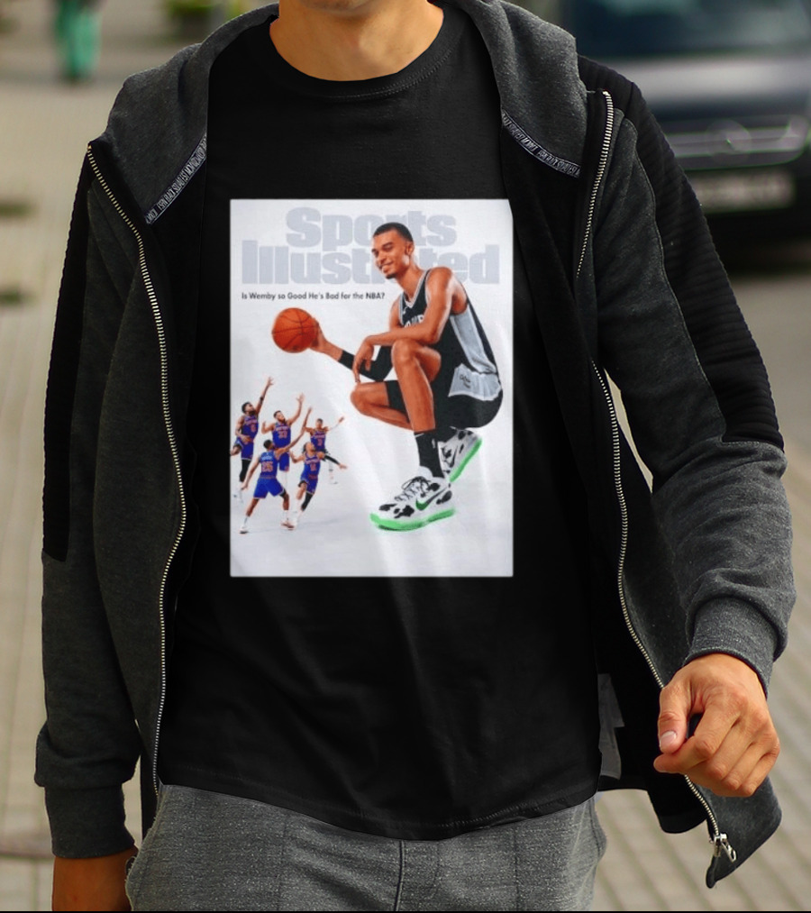 Sports Illustrated Wemby Is So Good He's Bad For The NBA T-Shirt
