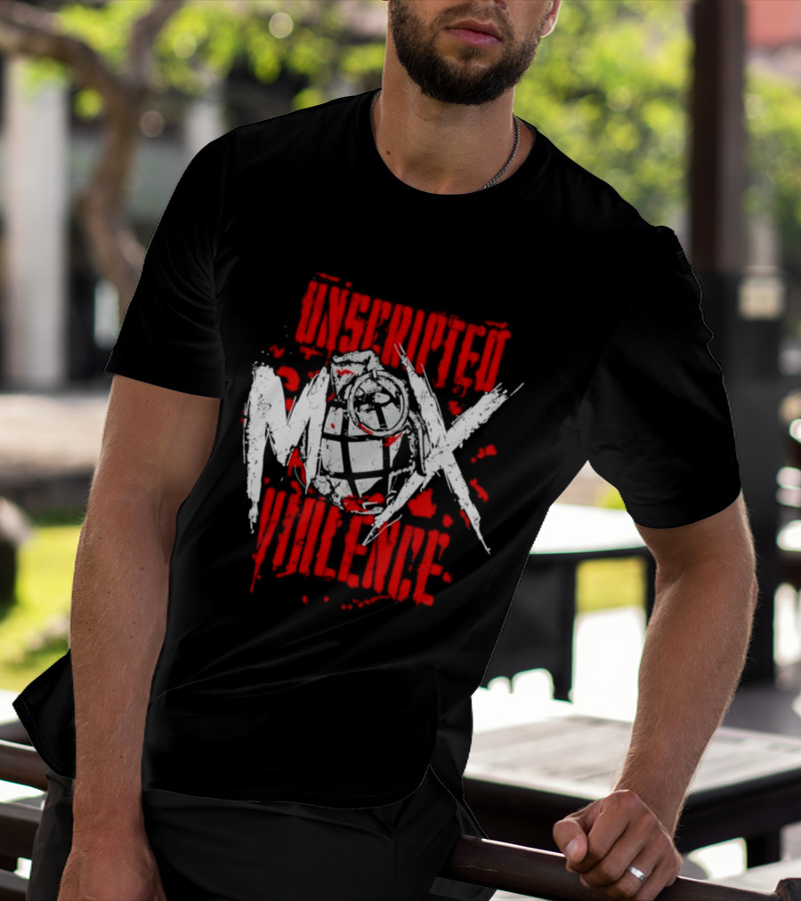 AEW Unscripted Violence Mox Grenade T-Shirt