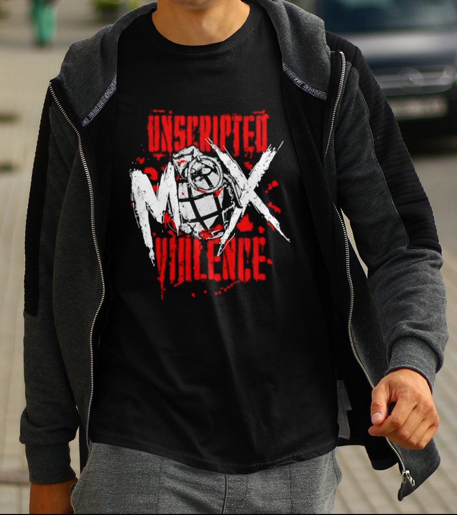 AEW Unscripted Violence Mox Grenade T-Shirt