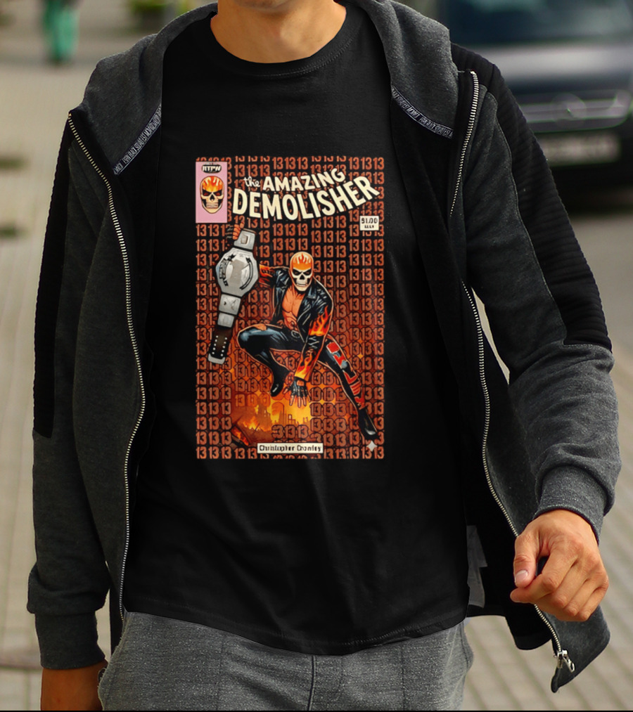 Ghost Rider The Amazing Demolisher Comic Cover Christopher Danley 13 13 13 T-Shirt