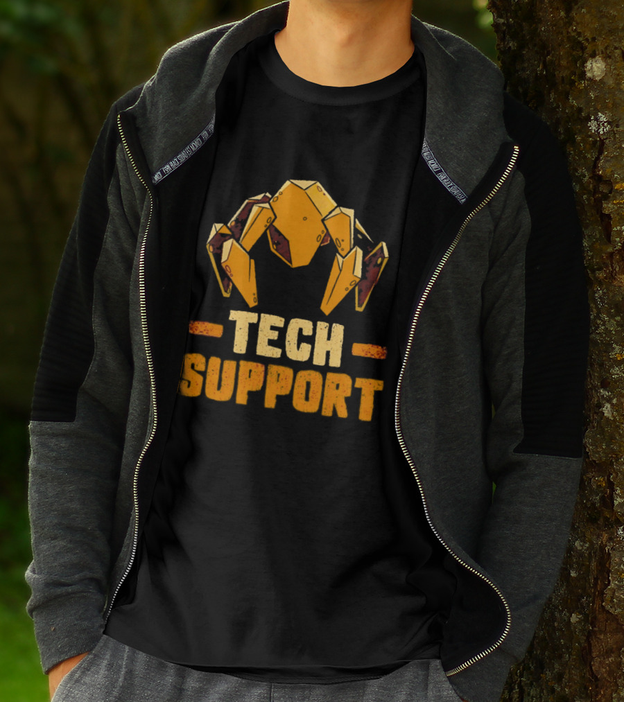 Rocky Project Hail Mary Tech Support Alien Crab T-Shirt