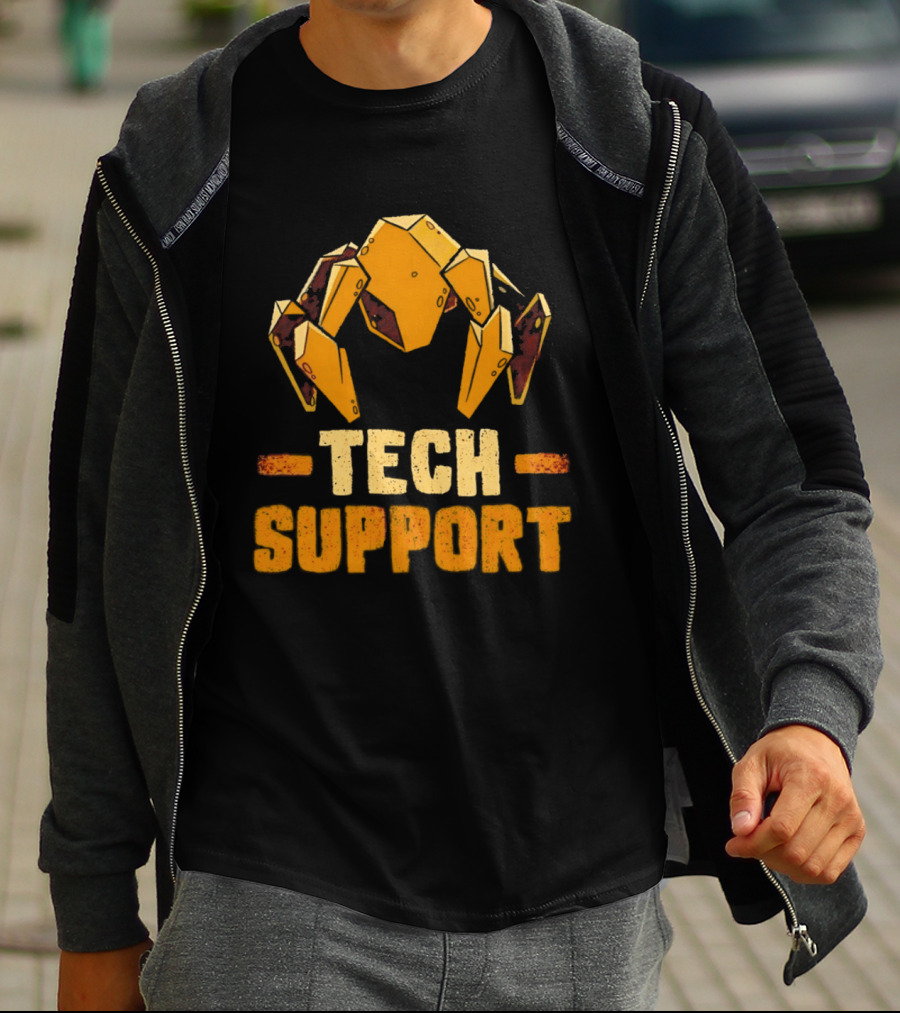 Rocky Project Hail Mary Tech Support Alien Crab T-Shirt