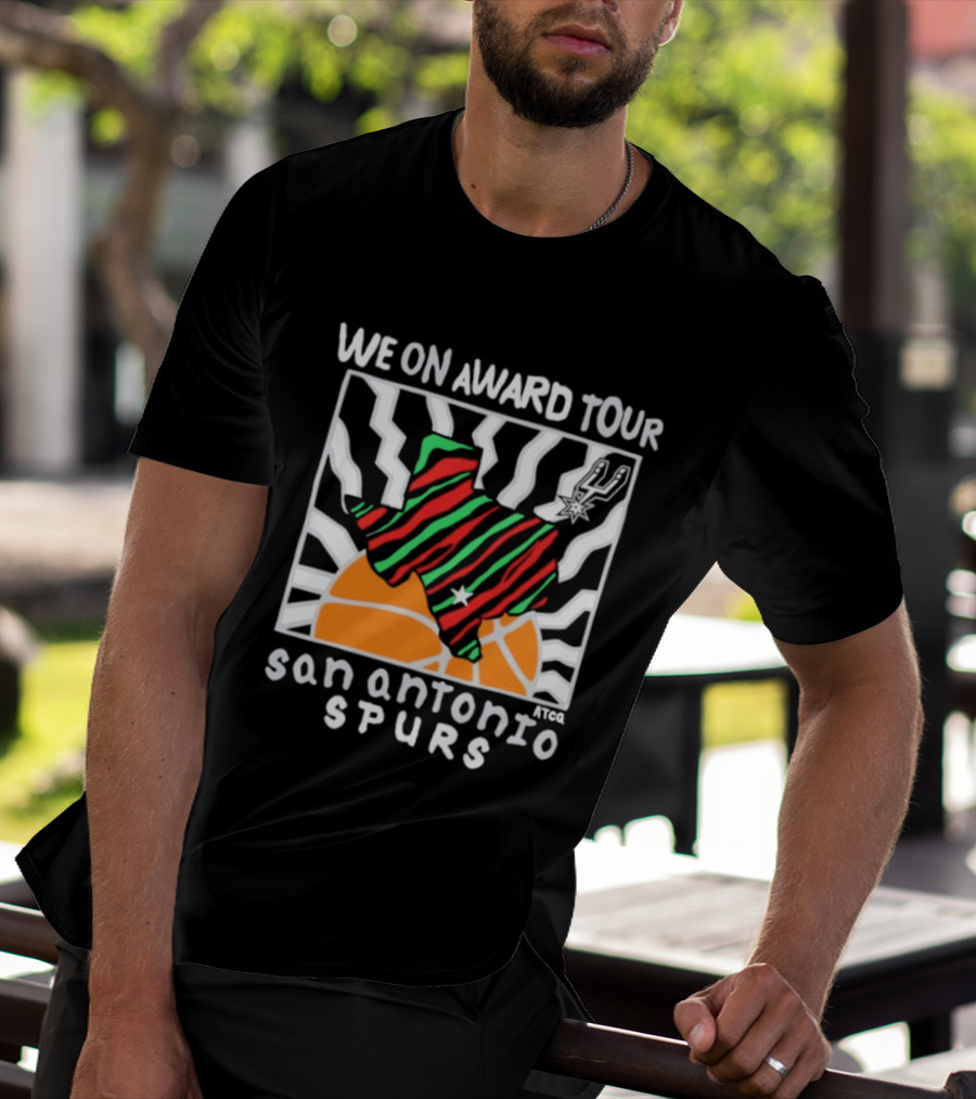 San Antonio Spurs We On Award Tour A Tribe Called Quest Basketball Texas T-Shirt